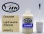 Preview: Chevrolet, Light Neutral (Interior), WA9772: 20ml Lackstift, von ATW Autoteile West.